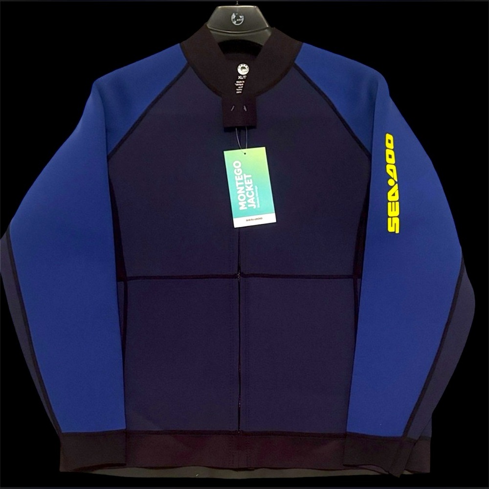 Sea-Doo Blue and Black Montego Neoprene Jacket